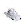 Adidas Originals Nite Jogger Mesh Slip Resistant Slip Resistant Low top Shoe White Infant And Toddler EE6479