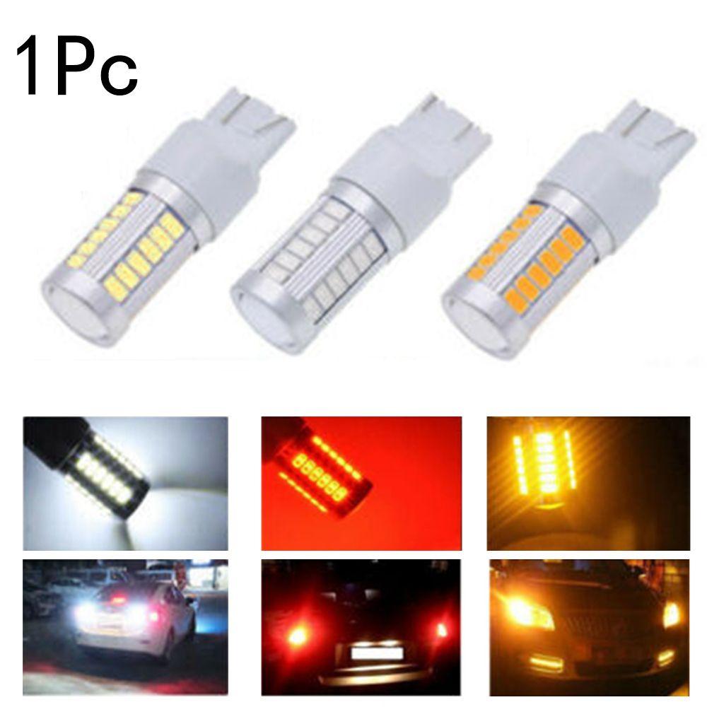 White Red Yellow Turn Signal 5730 LED Bulbs 33SMD T20 W21/5W 7443 Car Backup Reverse Light
