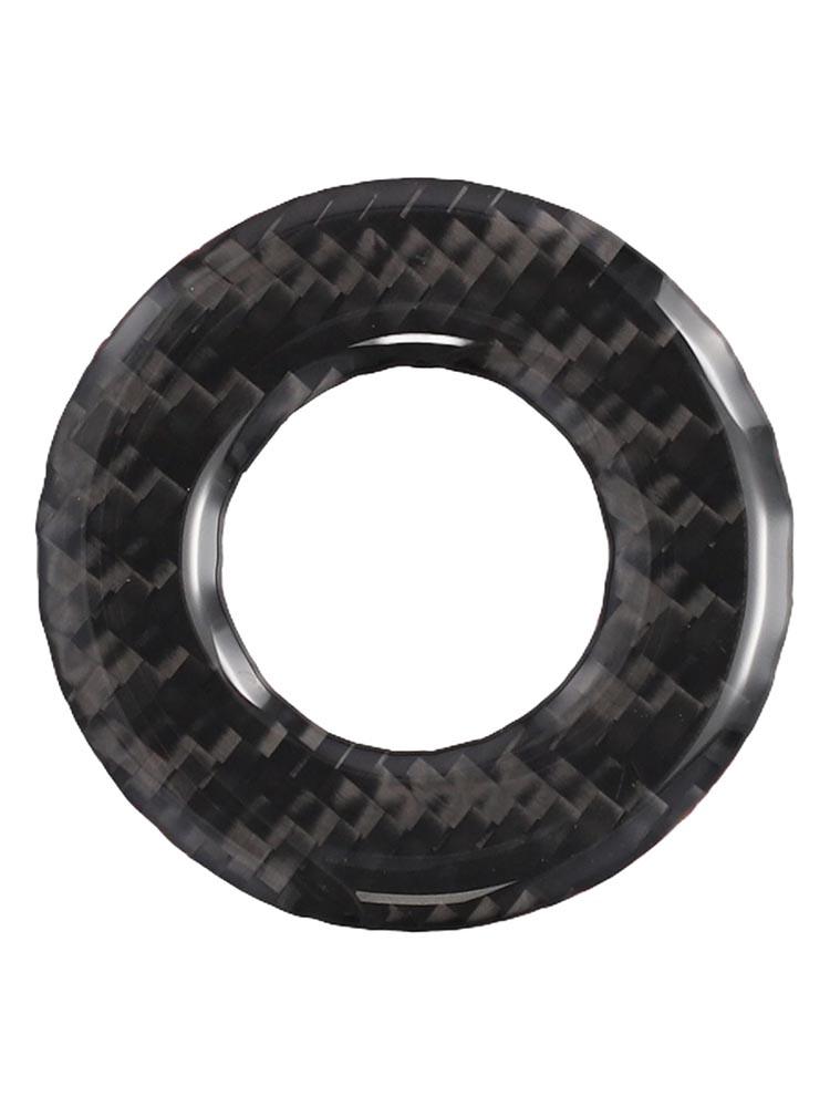 Carbon Fiber Ignition Switch Ring Engine Ignition Switch Trim