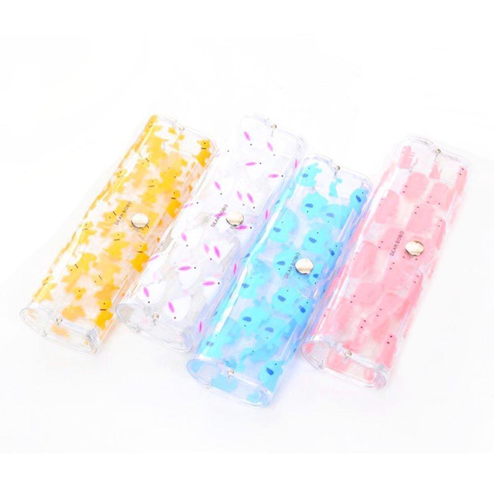1PC Animal Accessoires Fruit Printed Clear Glasses Case Spectacle Storage Portable Carry Protection