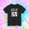 Let It Snow Skiing Goggles T-Shirt S-5XL Funny Snowboarding Graphic Gift Tee
