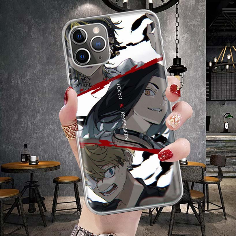 Чехол для телефона Tokyo Avengers Art для Apple iPhone 17 Air 16 15 Plus 14 + 13 Mini 12 11 Pro Max 7 8 SE 16Max Мягкий чехол