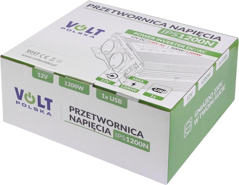 Voltage converter Volt Polska IPS 1200 N 12/230V 800/1200W (3IPS120012)