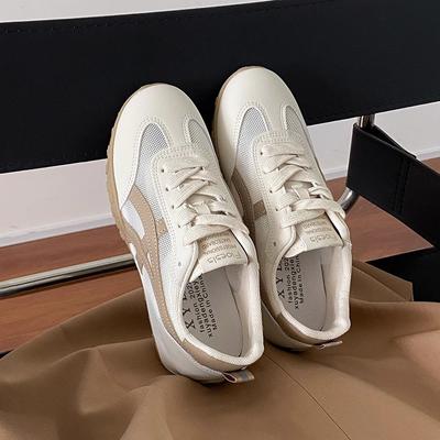 Женская летняя тонкая сетчатая маленькая белая повседневная спортивная детская