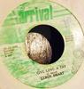 7-дюймовая пластинка LEROY SMART  SLY  ROBBIE  Give Love A Try A061 Прибытие 1985 Ямайка Регги Ска Даб Б/у
