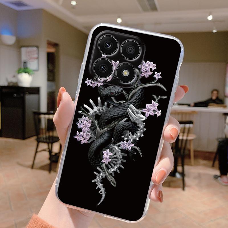 For Honor X8a 4G Case Silicone Soft Clear Coque Phone Cases Cover X8b X8c X6b 6.7'' 5G X8 X6a Shell Bumper Protection Astronaut