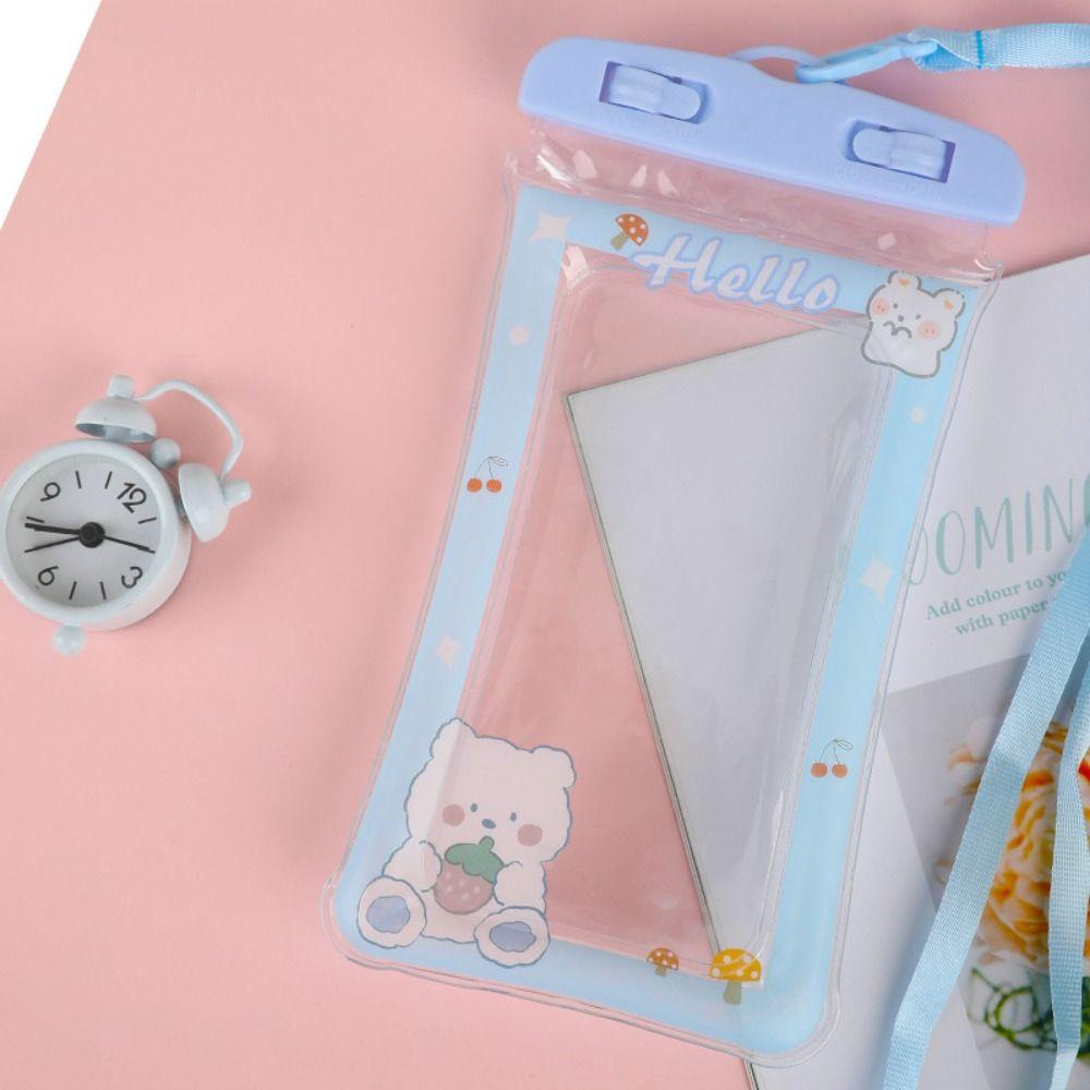 Модный чехол для телефона для плавания, пляжный ремешок для дайвинга, сумка для воды, новый мультяшный чехол для мобильного телефона