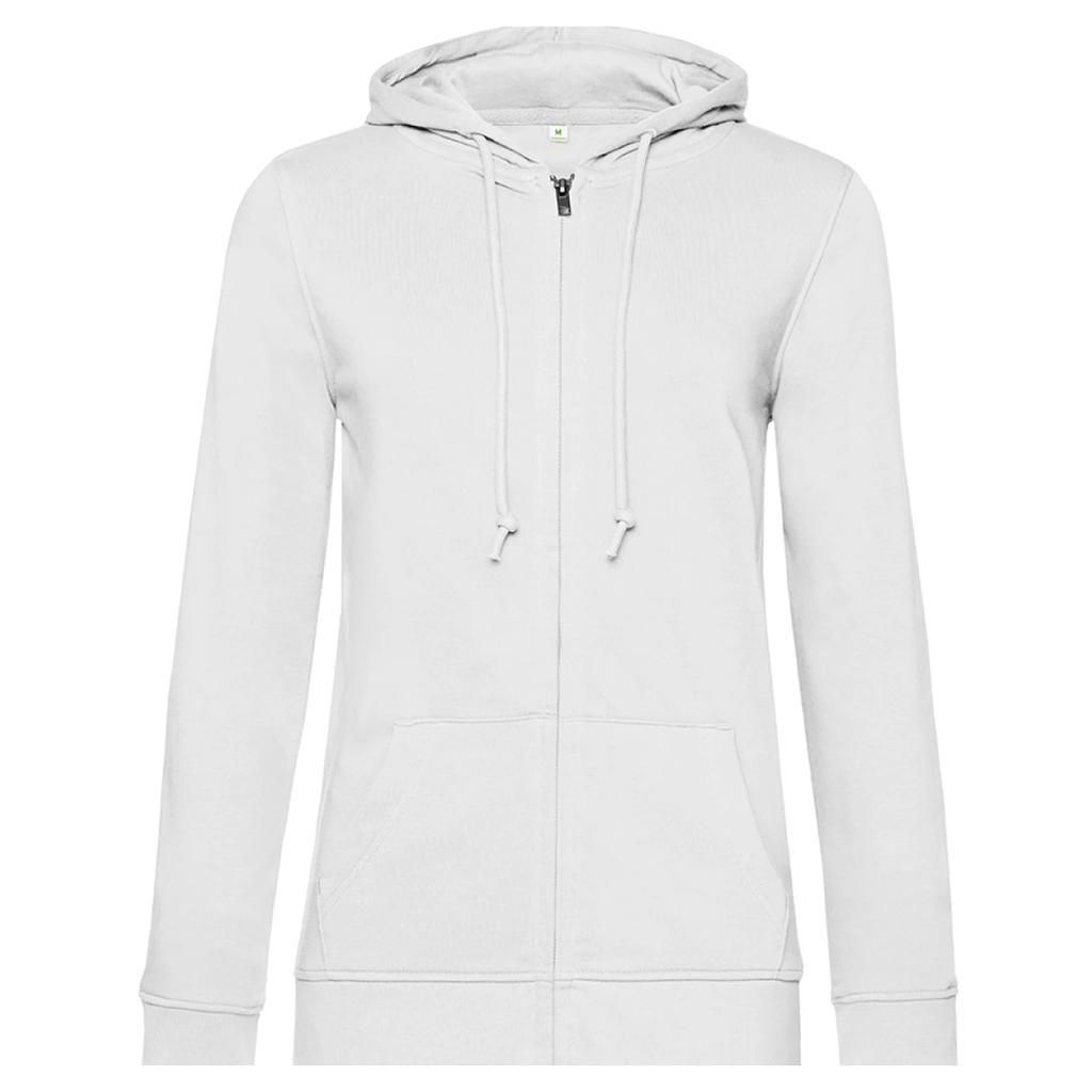 B&C Womens/Ladies Inspire Plain Full Zip Hoodie