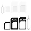 Универсальный переходник для мобильного телефона 4 в 1 для карты Nano SIM на Micro Standard, набор адаптеров для смартфона 4G LTE, беспроводной USB-роутер