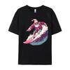 Christmas Surfing Santa Surfboarder Surf Lover Xmas Pajama Cotton Men Hockey Player Heartbeat Ice Hockey T-Shirt T Shirt