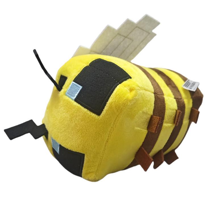 Bee Minecraft Yellow Plush Doll Toy For Children Gift And Decoration Room