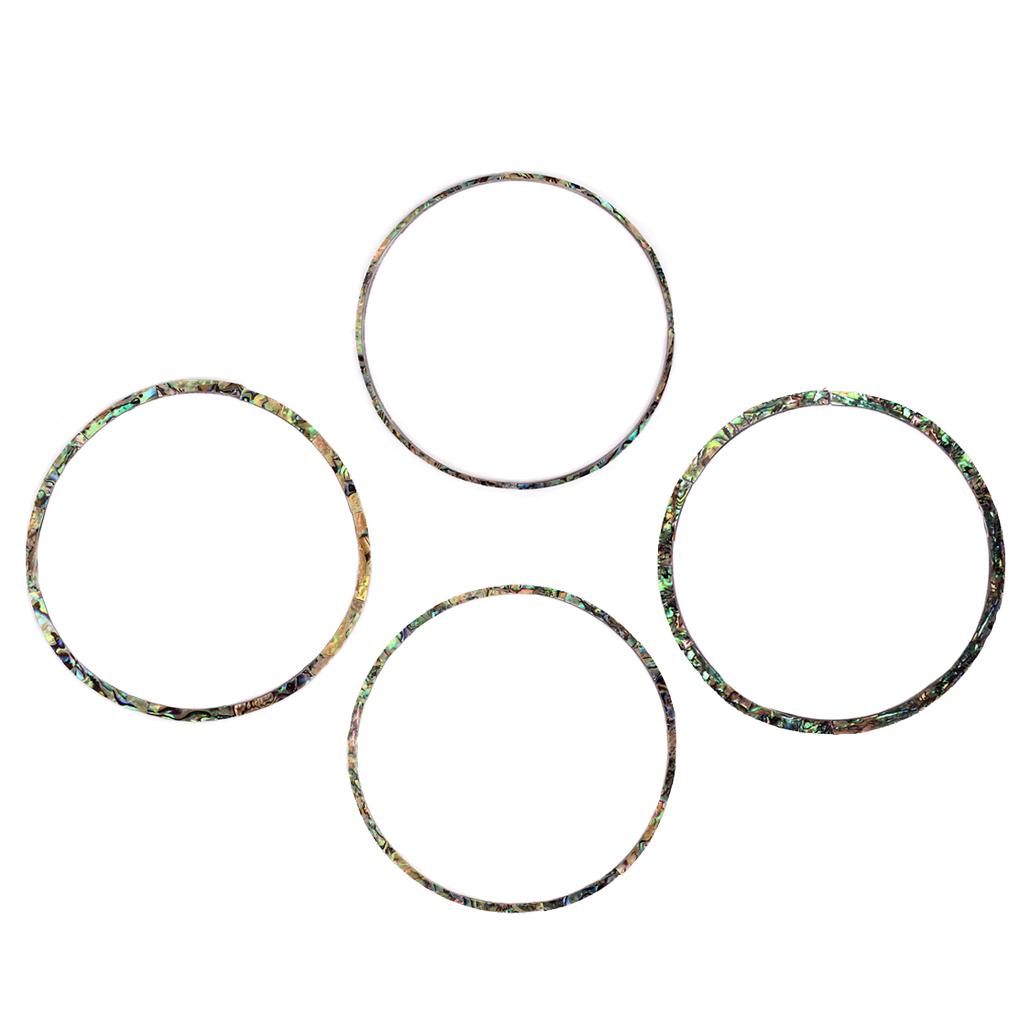 Natural Shell Guitar Sound Hole Decals Classical Rosette Inlay Acoustic Guitar Accessories for Luthier Guitar Maker