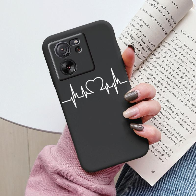 Милый Чехол-Кошка Для Xiaomi 13T Pro Силиконовый Мягкий Задний Чехол Прекрасная Мультяшная Расписная Крышка Оболочка Для Xiaomi 13T Fundas 13tpro Coque