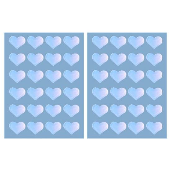 2 листа пластырей от прыщей, невидимые яркие цветные гидроколлоидные наклейки, пластыри от прыщей для ночного восстановления