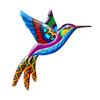 Inspirational Sculpture Metal Hummingbird Garden Backyard Wall Decoration Art Craft Sculptures
