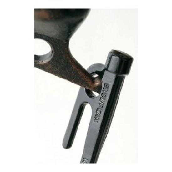 Снежный пик, прочный кол 20 из легированной стали, черный [набор 6] R-102, прочный,