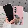 Модный женский чехол для iPhone Samsung A55 S24 FE S25 M35 A06 Xiaomi Redmi Note 13 Pro 14C Huawei Honor 200 противоударный матовый чехол для телефона с защитой от царапин
