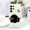 Чехол для телефона 'Кот, лазающий по дереву' для Samsung Galaxy S25 S24 S23 S22 S21 S20 S10 S10E Ultra Plus FE Note 20 Ultra Plus