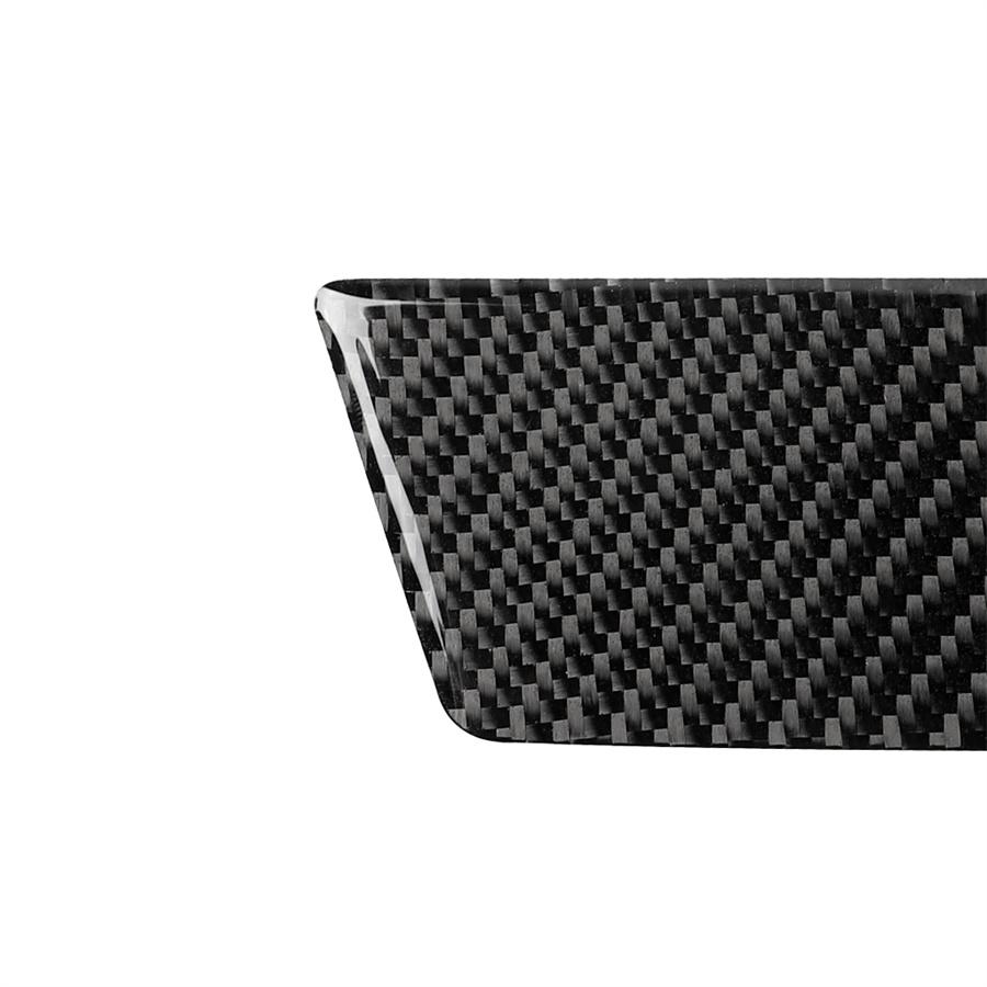 2x Carbon Fiber Look Interior Central Cover Trim For BMW 3 Series E46 1998-2005