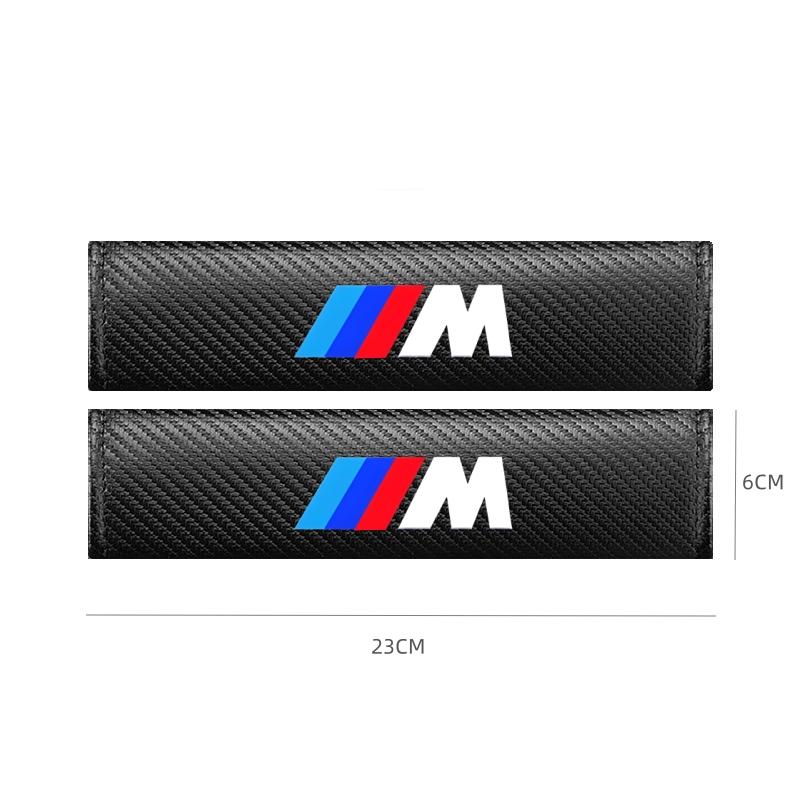 BBJO7 2 шт./комплект Автостайлинг Накладка на ремень безопасности Для BMW M Логотип E46 E36 E34 F10 E90 F30 E60 F30 E53 E30 E92 E87