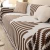 Nordic Style Simple Chenille Sofa Cover Cloth Full Covered Four Seasons Universal Sofa Towel Anti-Scratching Sofa Cover Sofa Cushion