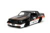 Bigtime Muscle 1987 Buick Grand National Diecast Car Kids and Adult Toys 124 (Black/White)