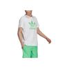 adidas Футболка с круглым вырезом и логотипом бренда, мужские топы, белые H06640
