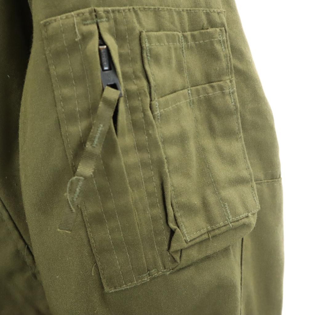 КУРТКА ТАНКИСТА CVC АРМИИ США 80-х годов, хаки, отсутствует внутренний ярлык, воротник, мужская, б/у