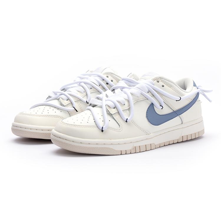 Nike Кроссовки Dunk Low top для скейтбординга женские молочно-голубые DX5930-100(Команда15-)