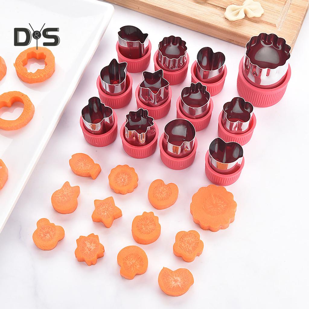 SW 12 шт./компл. кухонный инструмент, резак, форма для резки торта, овощей, фруктов, набор для резки «сделай сам»