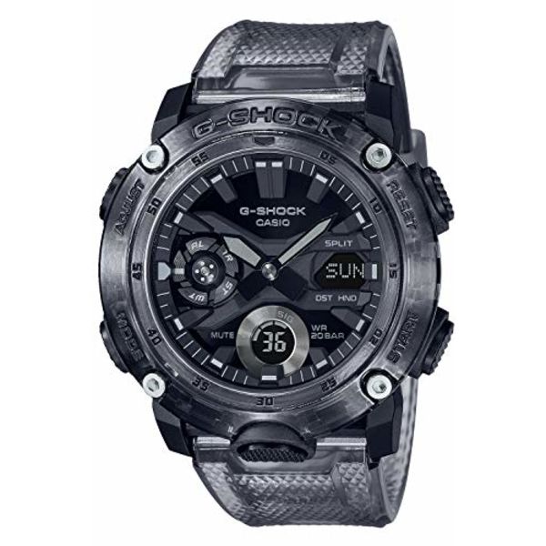 Casio Аналоговые цифровые мужские часы G-SHOCK GA-2000SKE-8AJF Skeleton Series ограниченной серии