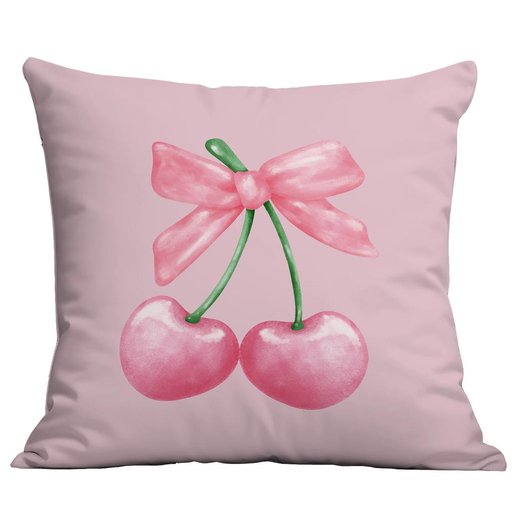 1pcs 45*45cm New Pink Creative Bow Cushion Cover Fashion Household Sofa Decoration Pillowcase