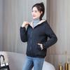 HI-FASHION Пиджак большого размера, осенне-зимний, утепленный, тонкий, с длинными рукавами, женская универсальная бархатная куртка