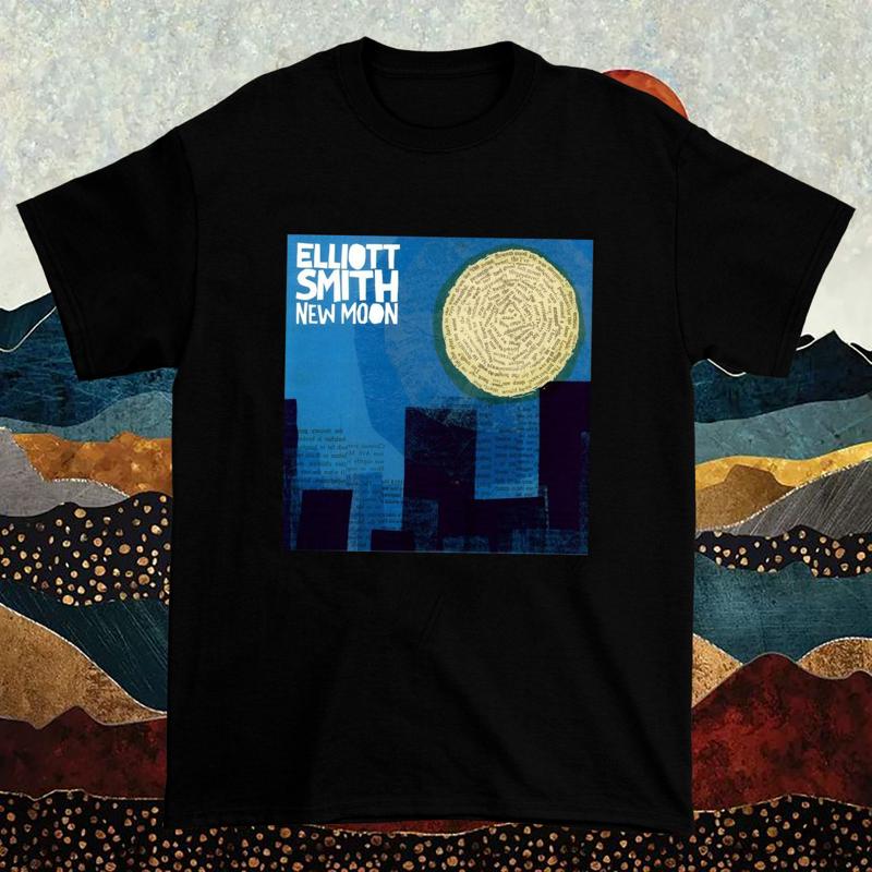 Футболка Elliott Smith New Moon Полный размер S 5XL