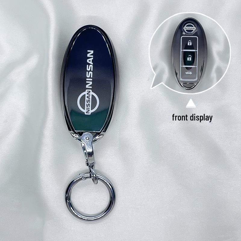 Nissan Key Covers: Compatible with X-Trail, Teana, Tiida, Terra, Murano, Sylphy, Qashqai, and Other Models.