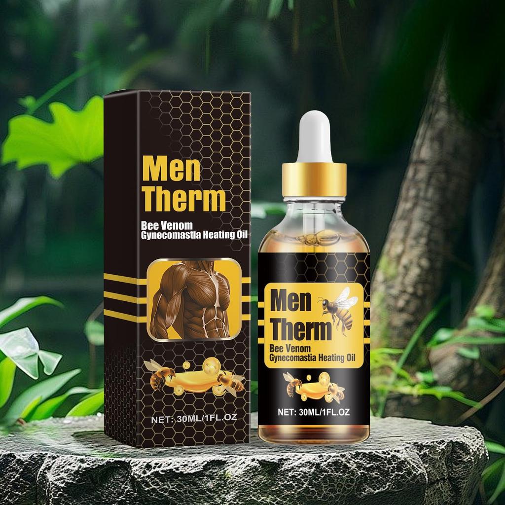 Men's Chest Care Solution Designed Specifically For Men To Enhance Skin Elasticity, Health 30ml