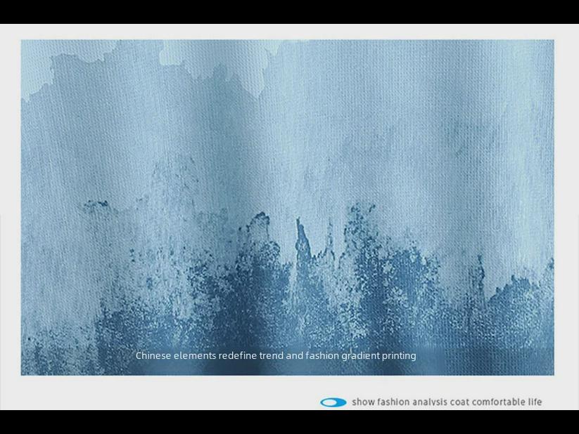 Мужская футболка Gradient Quick-Dry Ice Silk Mesh с короткими рукавами, дышащая, тренд лета 2023 года.