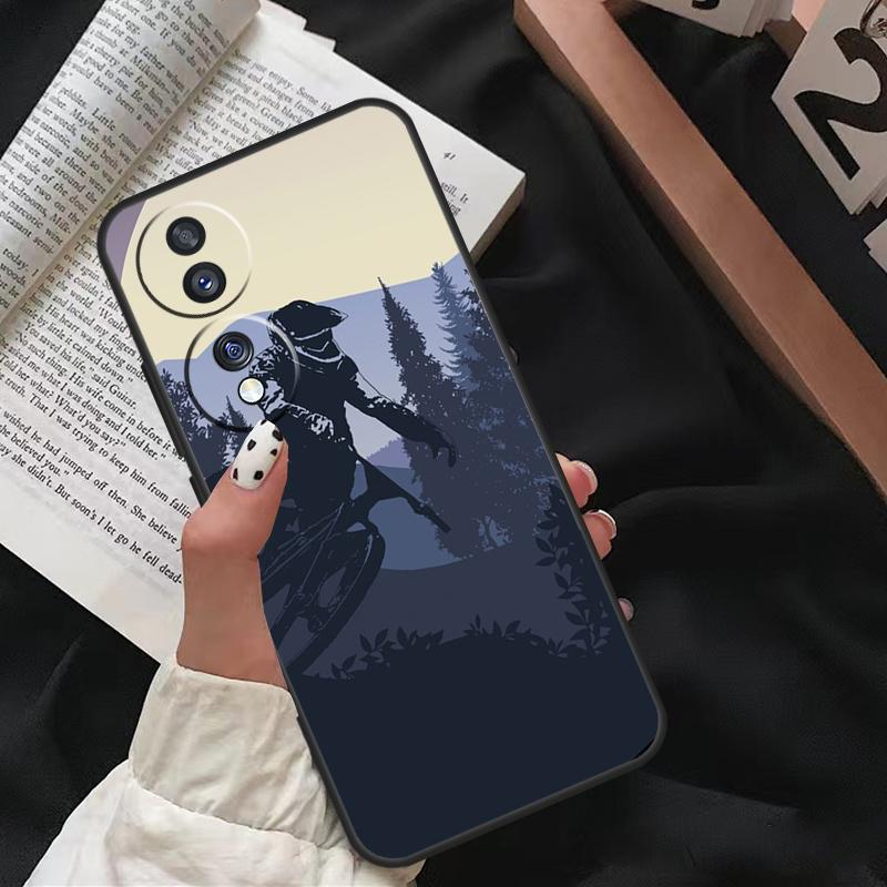 Горный Велосипед Велосипед MTB Для Honor Magic 8 Pro 7 5 6 Lite Чехол Для Honor 400 200 70 50 X8c X8b X9a X9b X9c X9d Win RT