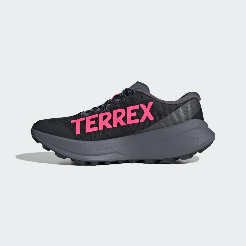 adidas Terre Agravic SL Trail Running KZ8663 Men's Terrex Sports Shoes Core Black / Solar Turbo / Aurora Onix