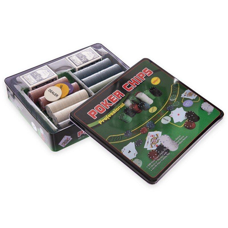 Board Game Poker, Poker Set IG-3006 500 Chips