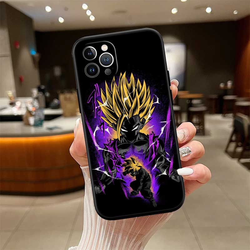 RE25 Dragon Ball Gohan Phone Case for Samsung Galaxy A11 A12 A13 A15 A52S A53 A55 A56 A70 A71 A72 A73 F06 F16 F56 S10 Plus S10e