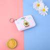 "Creative Cartoon Avocado Coin Purse - Cute Kids' Mini Key Bag Pendant Wallet"