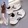 Платформа кроссовки папины женские 2025 новые весна и осень увеличение роста универсальные популярные повседневные спортивные туфли детские трендовые 2112