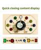 Montessori LED Circuit Board Wooden Busy Toy for Early Education