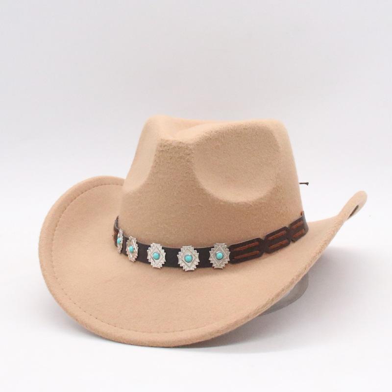 Vintage Ethnic Style British Panama Hat Hat With Hat Ring Clothing Hat Peach Heart Top Jazz Hat