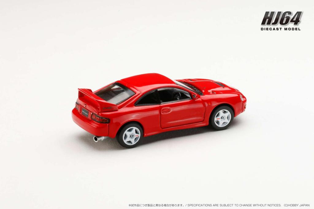 HJ64 Toyota Celica JDM STYLE Super Red IV Завершенный продукт 1/64 GT-FOUR (СТ205)