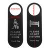 up Room Tips Tag Door Knobs Hanger Pendant Door Hanger Tags Do Not Disturb Signs Cleaning Label