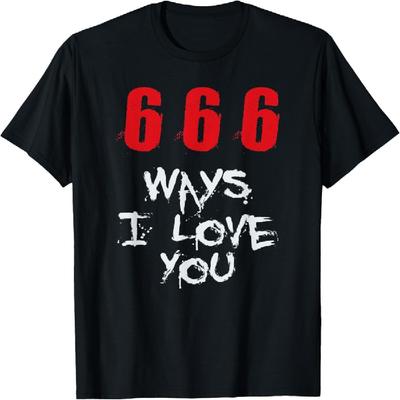 666 Способов Я Люблю Тебя Дьявол Сатана Футболка