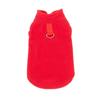 Thick Polar Fleece Dog Sweatshirt with Leash Attachment - Universal Pet Clothing for Autumn and Winter