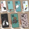 Милый Мультяшный Животный Крыс Для Samsung Galaxy M11 M12 M13 M14 M15 M34 M54 M55 M33 M53 M31 M51 M30s M32 M52 M20 Чехол